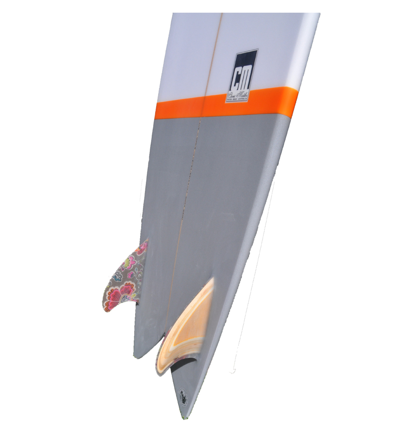 Fish CM302 Tail with Glassed Fins