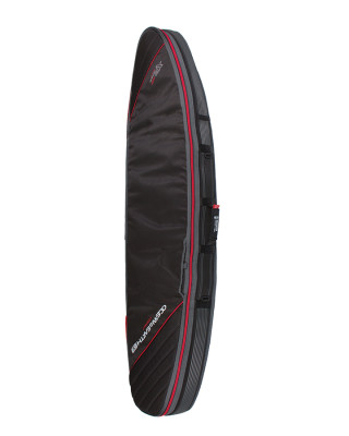Classic Malibu - Double Compact Shortboard Cover Black:Red